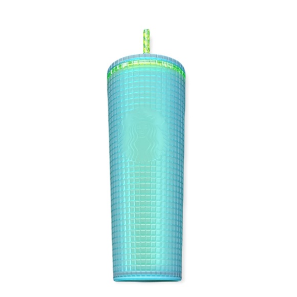 NWT Starbucks grid Mountain Dew jelly 24oz tumbler Valentine 2022 collection - Picture 1 of 4